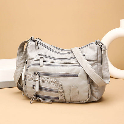 ModaEstila™ |  Bolso bandolera 100% piel auténtica
