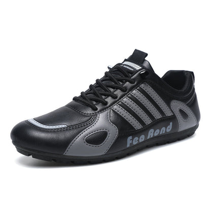 Nuevas zapatillas deportivas de primavera/otoño, cómodas y ligeras, de piel auténtica con excelente transpirabilidad, diseñadas específicamente para hombres que priorizan la comodidad. Calzado Agam para hombre.