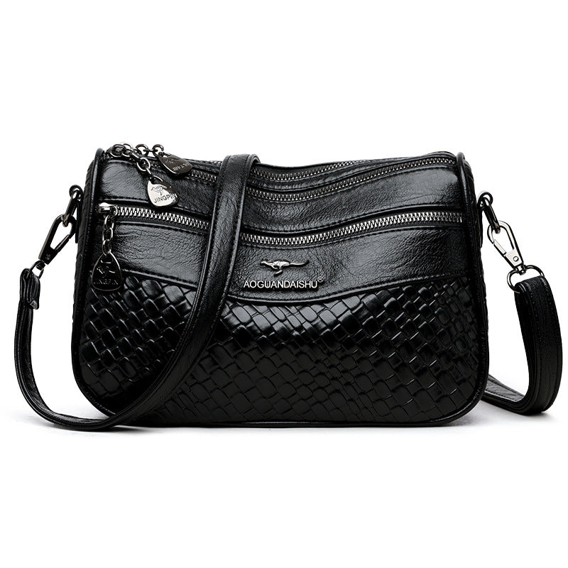 Nuevo bolso bandolera multicapa de diseño elegante