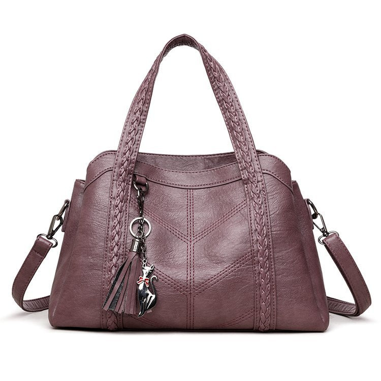 Bolso de mano moderno estilo retro para mujer