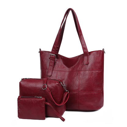 ✨Compra uno y llévate dos gratis✨ Set de bolsos de hombro estilo retro