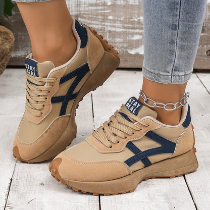 2026 Nuevos Zapatos Deportivos de Suela Gruesa para Mujer