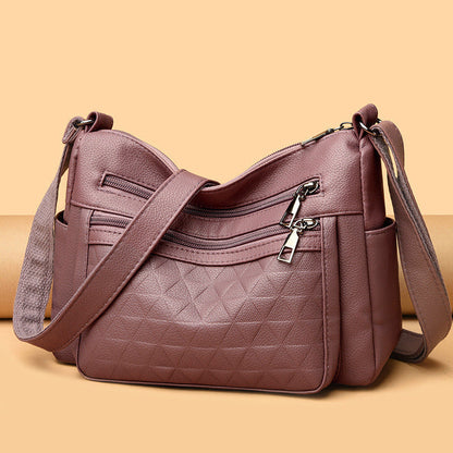 ModaEstila™ | Bolso de cuero retro con estilo