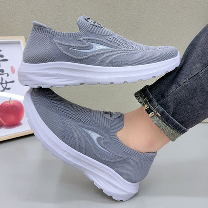 Zapatos unisex de malla con gancho