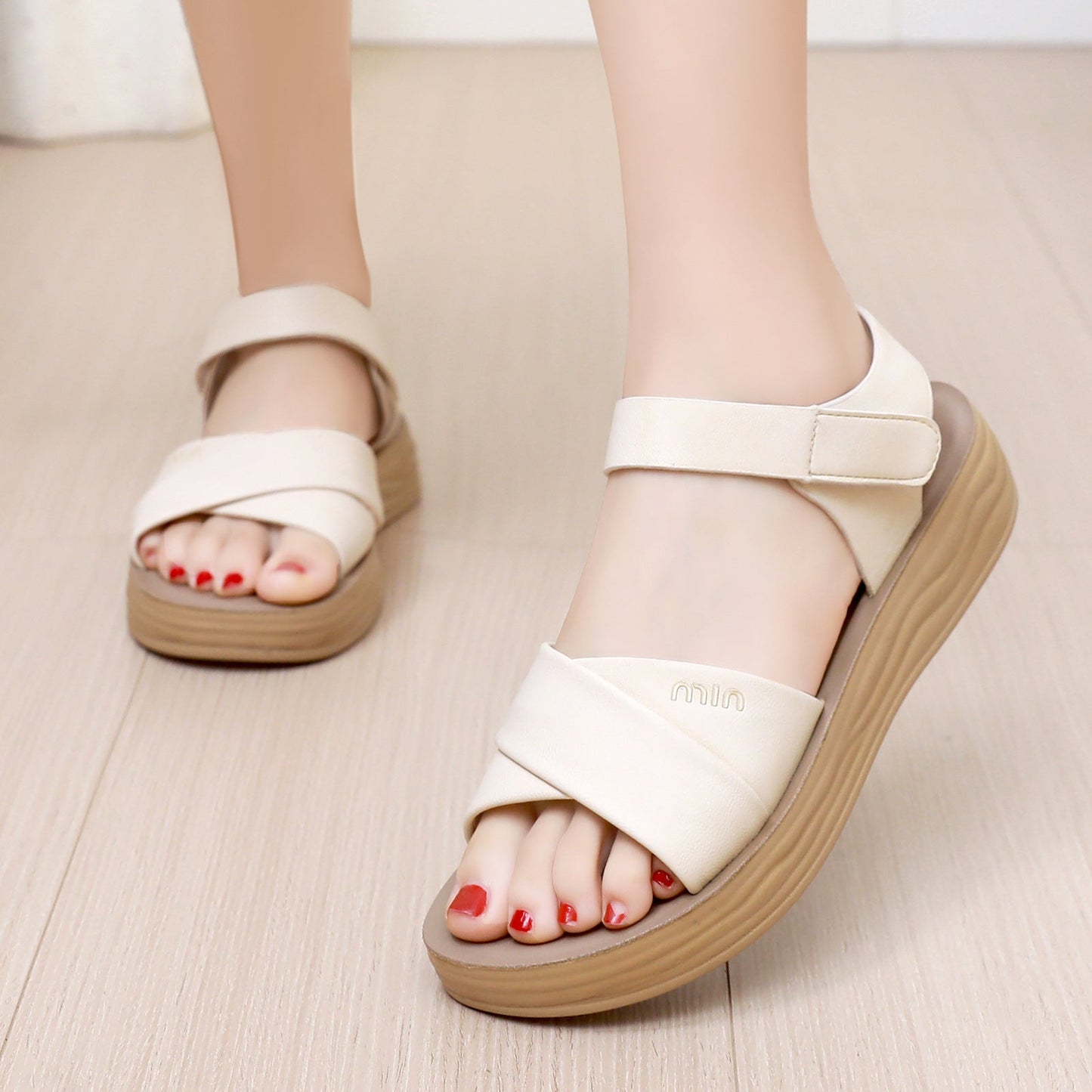 Sandalias de plataforma informales