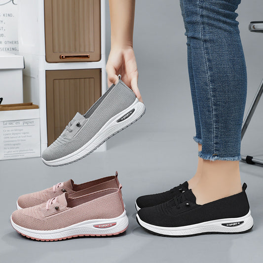 Zapatos de punto elástico