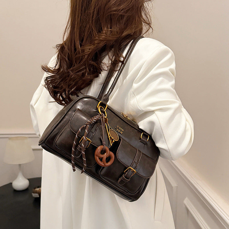 Cuero de alta calidad - Bolso elegante y de lujo ligero para mujer