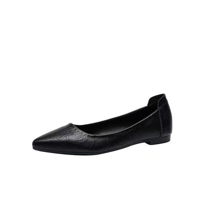 Zapatos planos de suela blanda para mujer