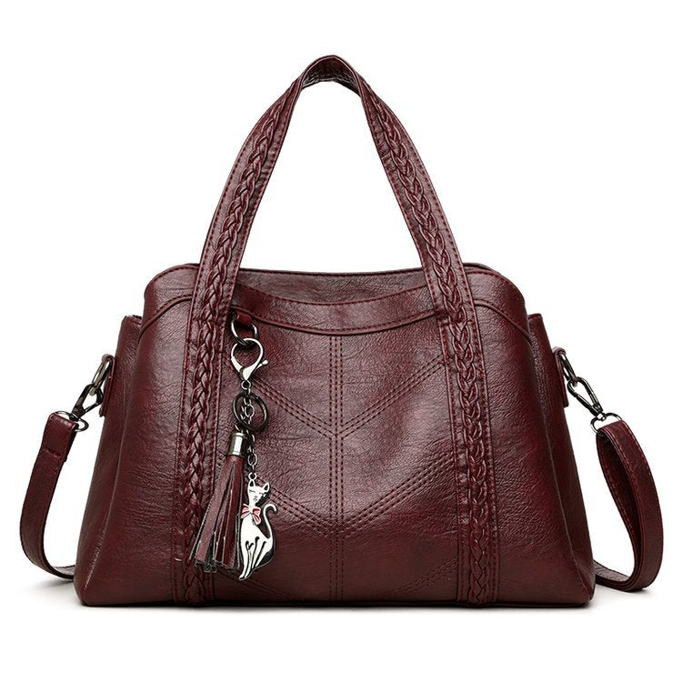Bolso de mano moderno estilo retro para mujer