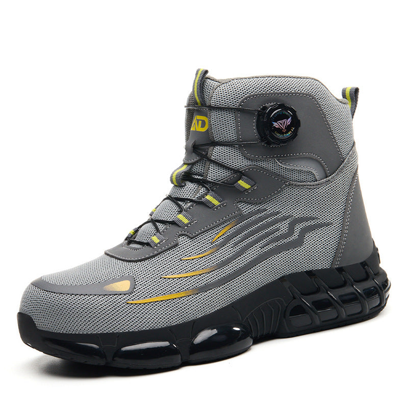 Zapatos de seguridad para hombre, resistentes, duraderos e impermeables