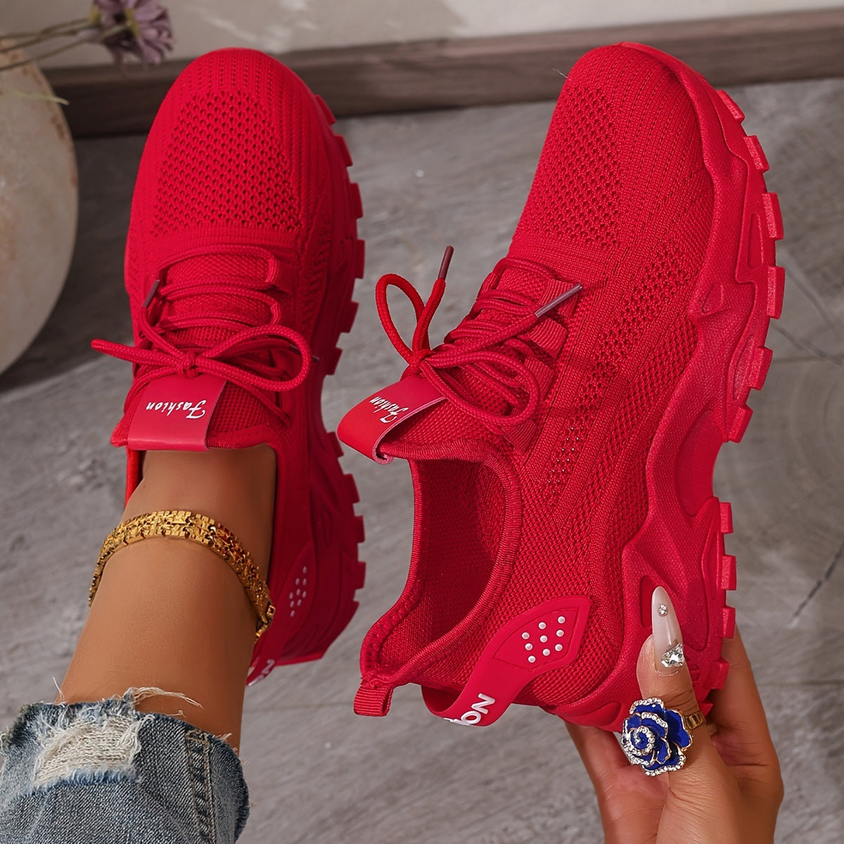 Zapatillas de tenis finas y transpirables