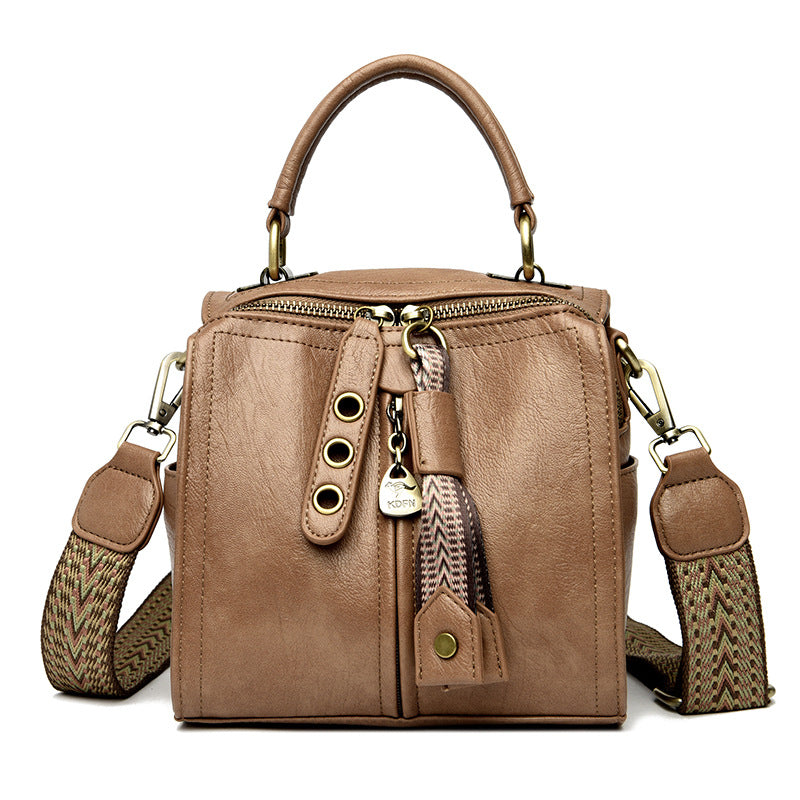 Nuevo bolso retro elegante de hombro y bandolera