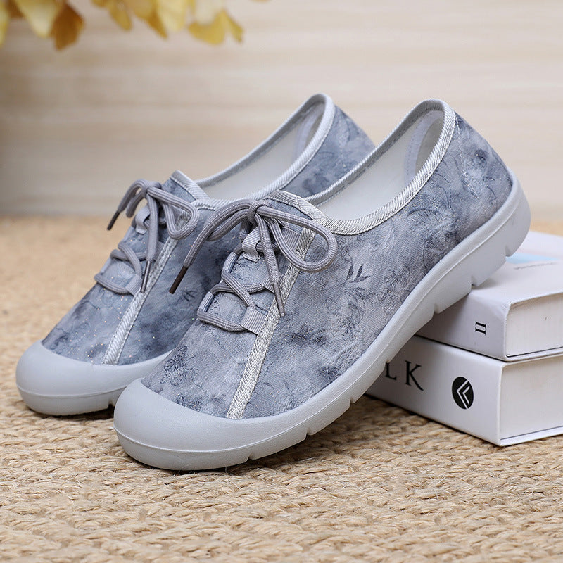 Zapatos de tela de primavera y otoño zapatos de madre de moda y ocio con suelas blandas2668