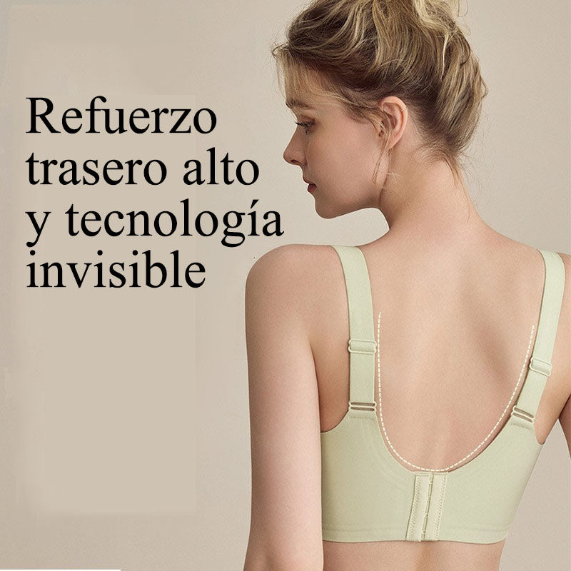 Sujetador sin aros y sin costuras, con efecto segunda piel