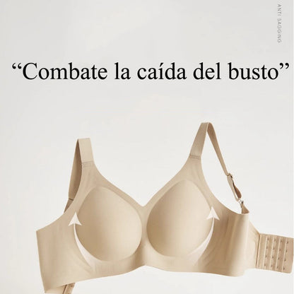 Sujetador sin aros y sin costuras, con efecto segunda piel