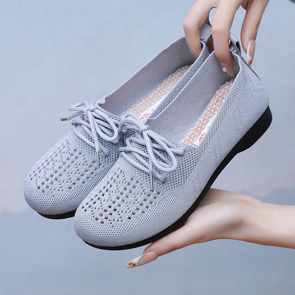 Zapatos de malla transpirables de suela suave de verano