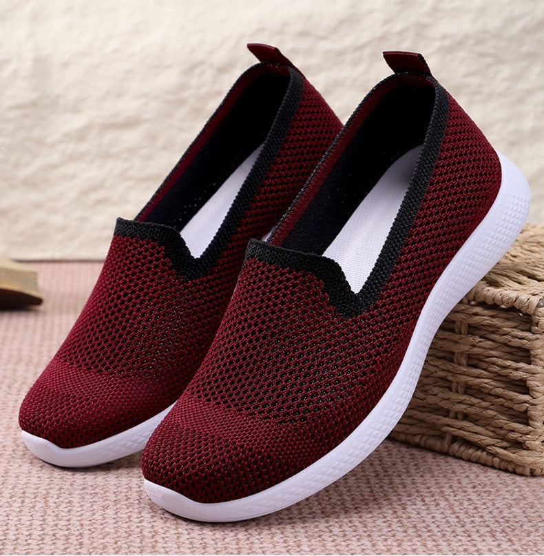 Zapatos de malla con puños de gatito