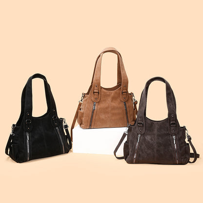 Nuevo bolso tote esmerilado de gran capacidad.