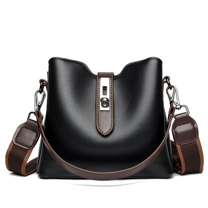 Bolso de mano retro multicapa de gran capacidad