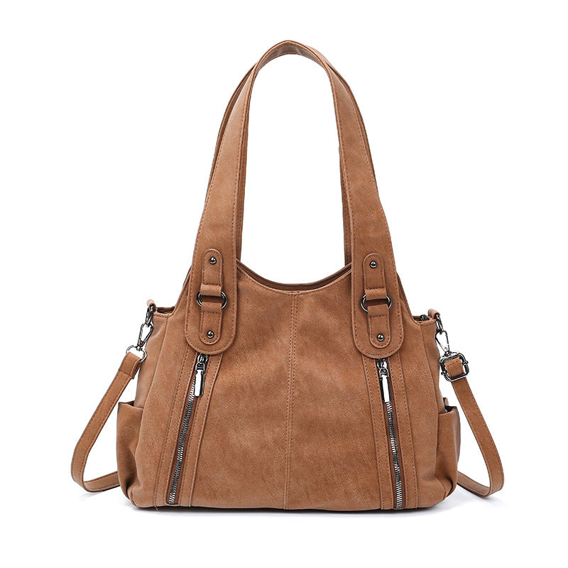 Nuevo bolso tote esmerilado de gran capacidad.