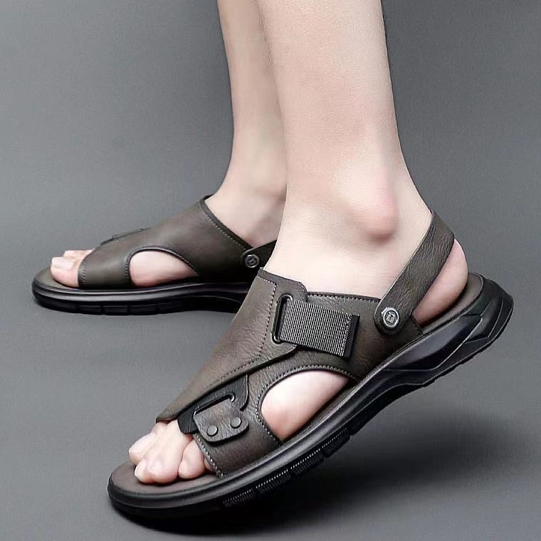 Sandalias de playa con plataforma para hombre