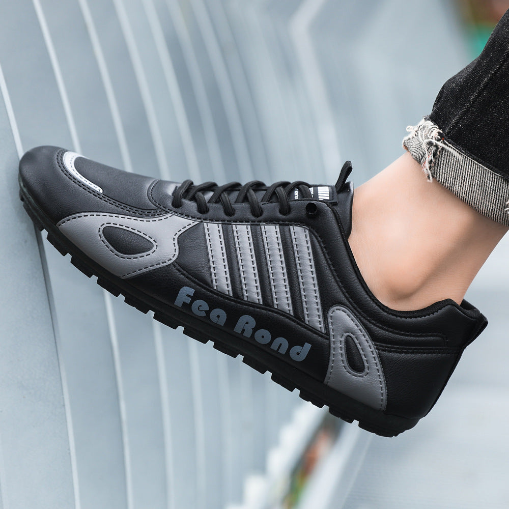 Nuevas zapatillas deportivas de primavera/otoño, cómodas y ligeras, de piel auténtica con excelente transpirabilidad, diseñadas específicamente para hombres que priorizan la comodidad. Calzado Agam para hombre.