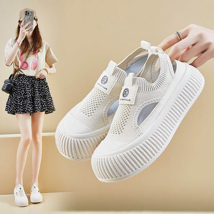 Zapatillas deportivas de malla transpirable