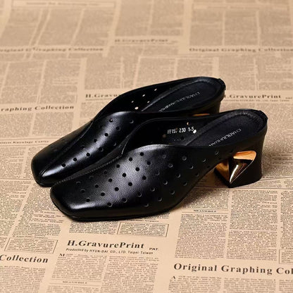 Sandalias chic de piel suave