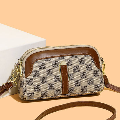 Bolso acolchado sencillo de hombro y bandolera