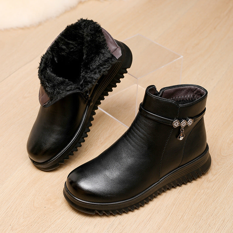 Botas de piel de alta calidad