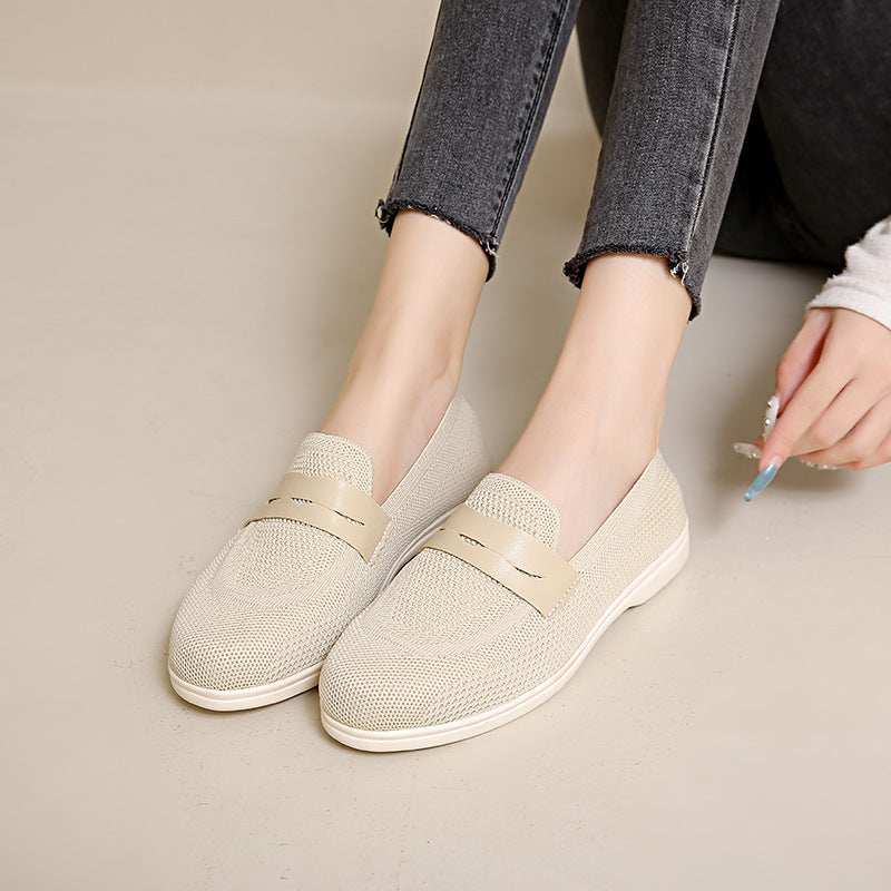 Zapatos elegantes de malla para mujer