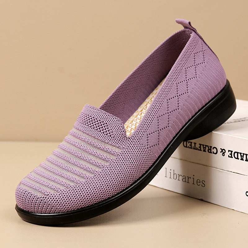 Zapatillas de tenis transpirables de suela blanda