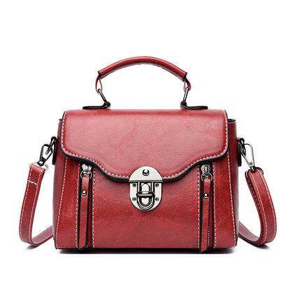 Nuevo y elegante bolso cuadrado pequeño de estilo retro