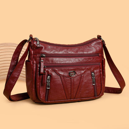 Bolso bandolera multicapa moderno y sencillo