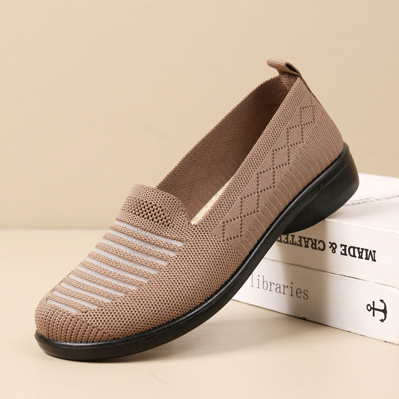 Zapatillas de tenis transpirables de suela blanda