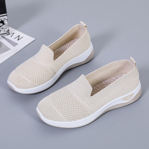 Par de zapatos de malla retorcida