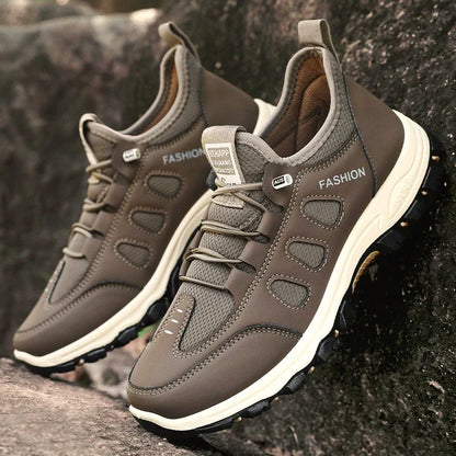Zapatos nuevos zapatos de montañismo al aire libre para hombres en primavera, zapatos deportivos antideslizantes resistentes al desgaste