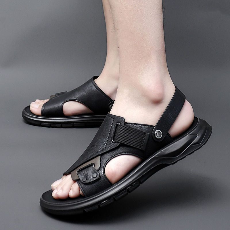 Sandalias de playa con plataforma para hombre