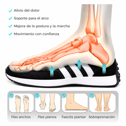 Zapatillas deportivas cómodas y transpirables para mujer, suela de goma antideslizante, calzado casua