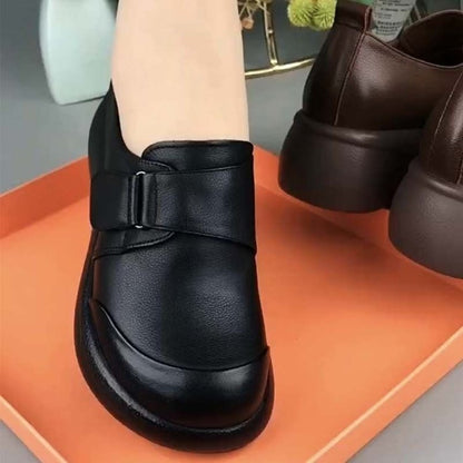 Zapatos de plataforma (piel auténtica)