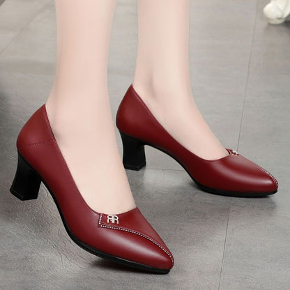 Tacones altos de suela blanda
