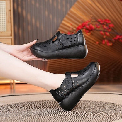 Sandalias de cuña con plataforma