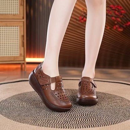 Sandalias de cuña con plataforma