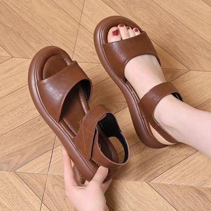 sandalias de velcro