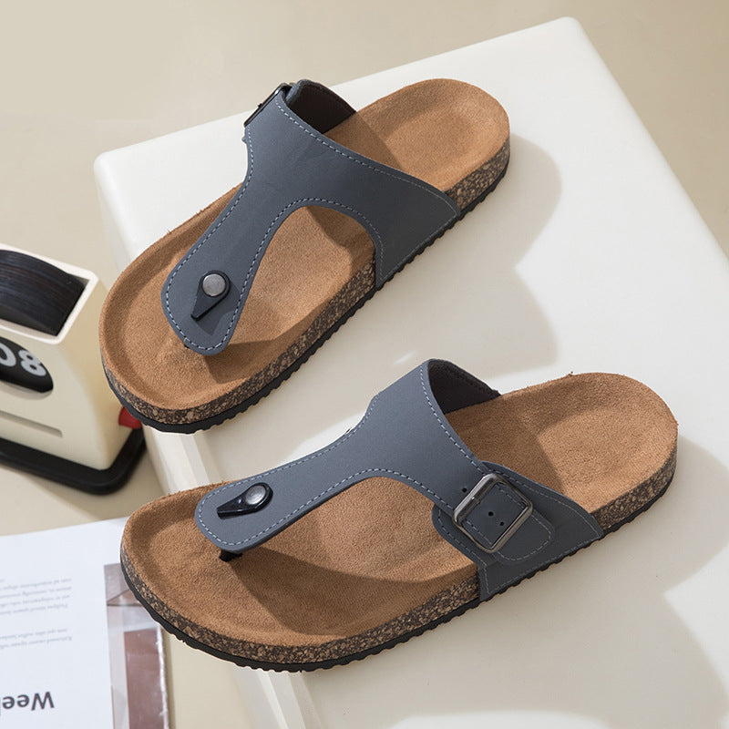 Sandalias antideslizantes de verano 2026 unisex, chanclas de playa resistentes y transpirables, flip-flops