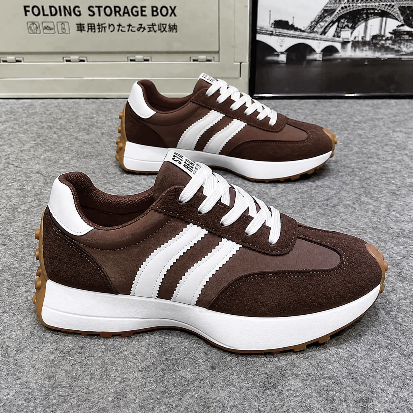 Zapatillas deportivas cómodas y transpirables para mujer, suela de goma antideslizante, calzado casua