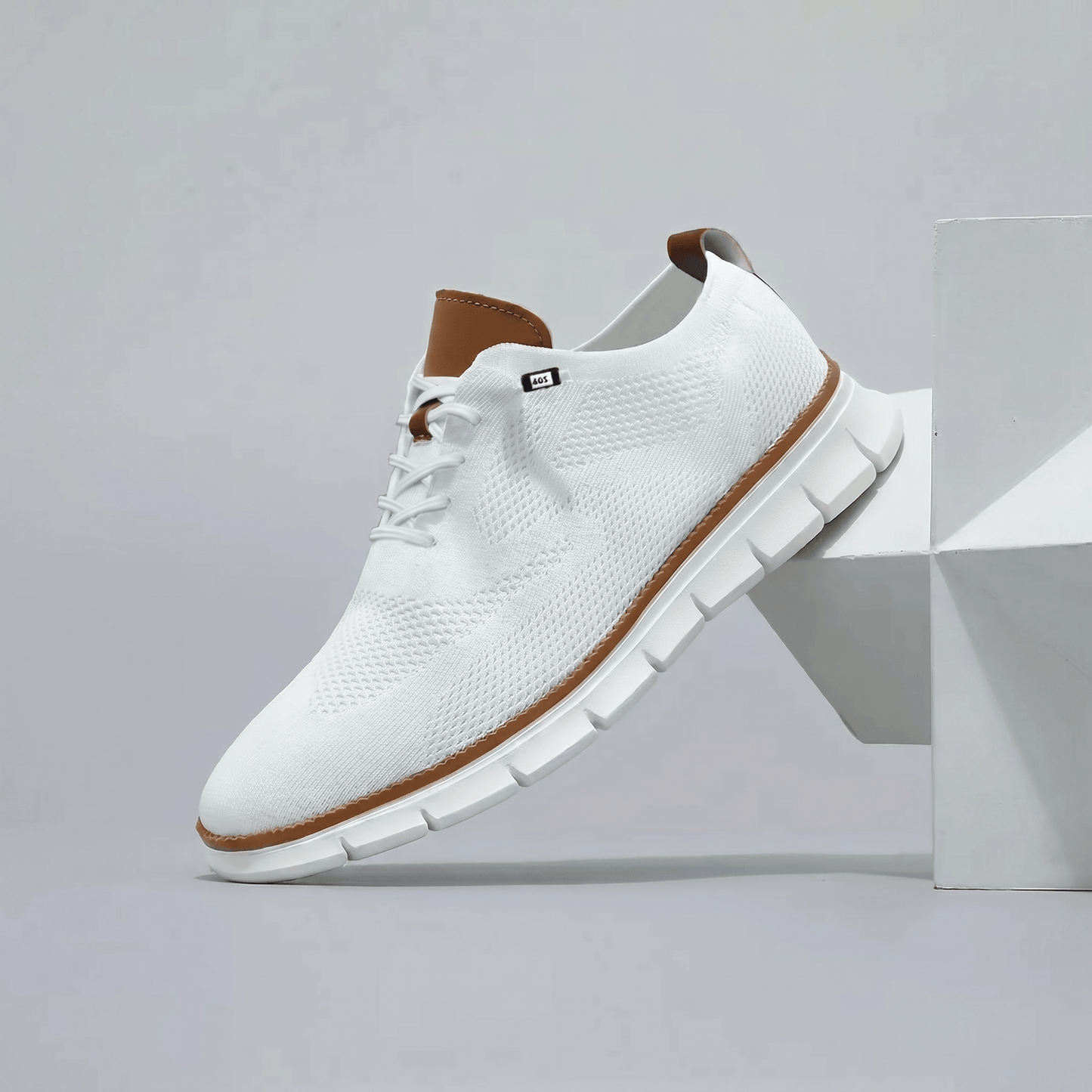 Zapatos oxford de malla para hombre, calzado casual de negocios para caminar, zapatillas cómodas