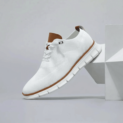 Zapatos oxford de malla para hombre, calzado casual de negocios para caminar, zapatillas cómodas