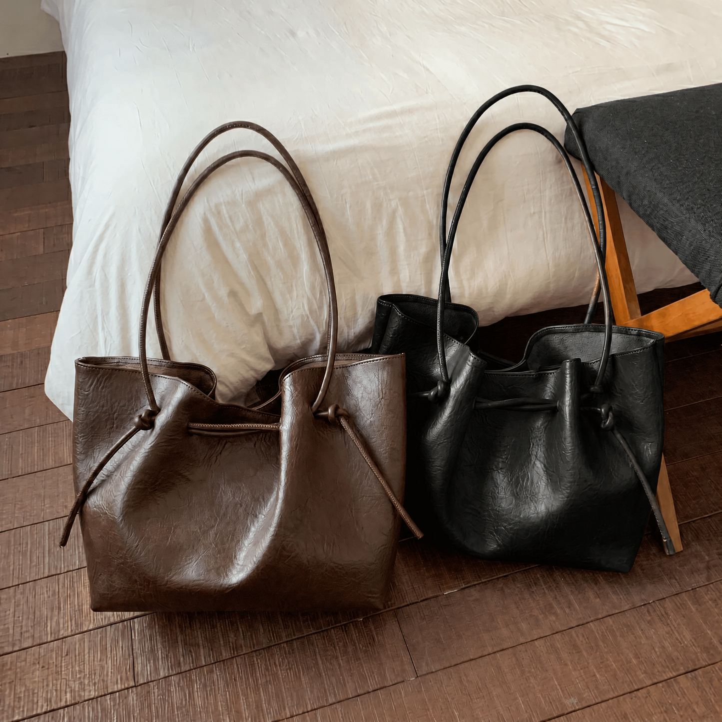 【Compra 1 y lleva 2】Bolso de hombro de gran capacidad, cuero de primera calidad