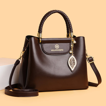 Bolso tote de lujo ligero y moda nuevos 2026, bolso de mano minimalista de gran capacidad